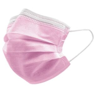 Маски трехслойные, в коробке, цвет: в ассортименте, 50 штук