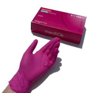 Нитриловые перчатки Mediok, цвет: в ассортименте, 50 пар